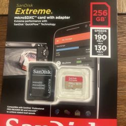 SanDisk Extreme 256GB UHS-I U3 microSDXC Memory Card with SD Adapter (Model: SDSQXAV-256G-AN6MA) Overview: Unleash the full potential of your devices