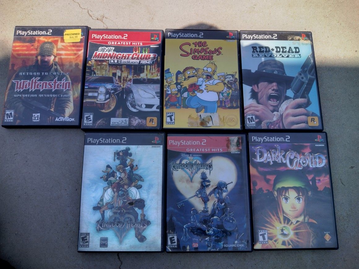 PS2 And Wii Games Great Condition Going Fast 