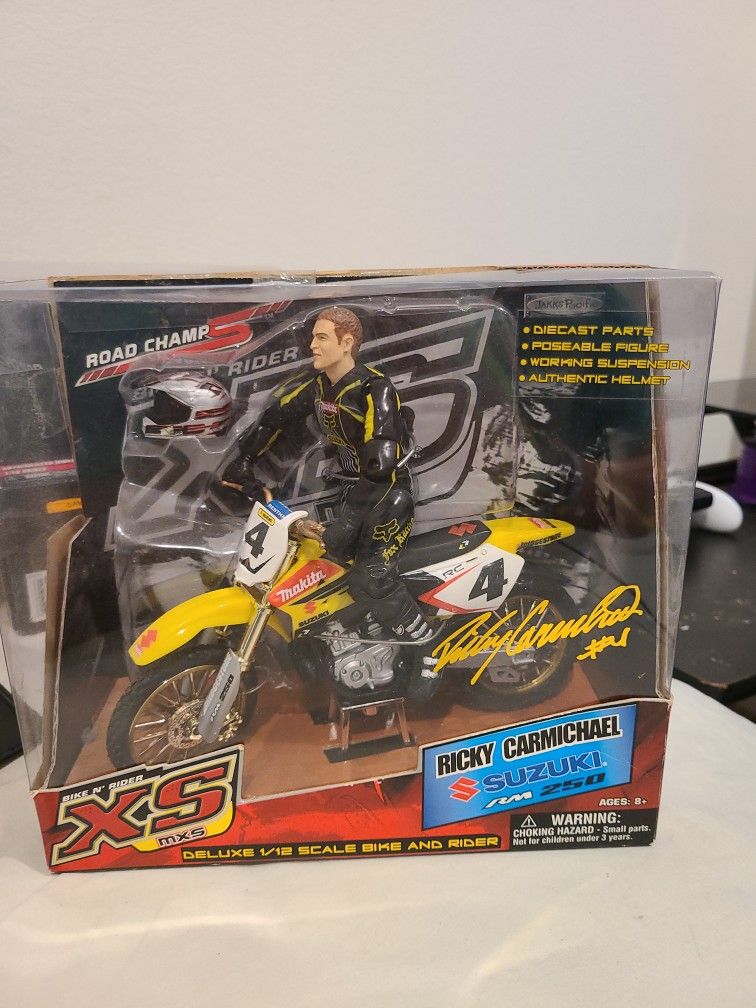 Ricky Carmichael Autographed Toy