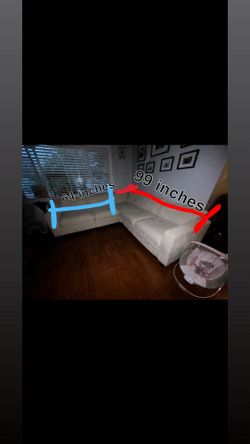 L shape couch OBO