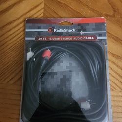 Stereo Audio Cable 20ft