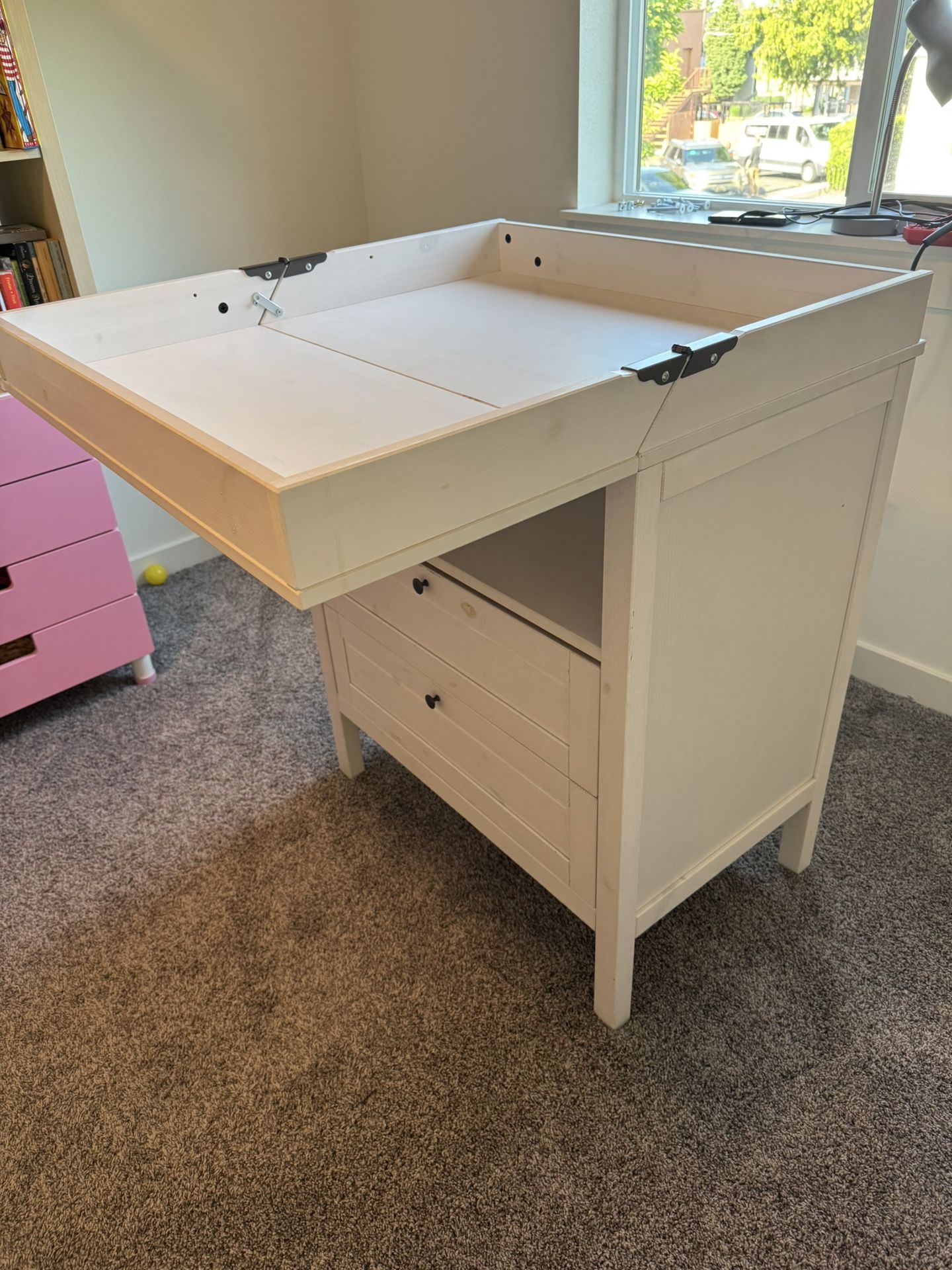 Changing Table With Drawers