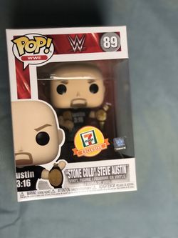 Stone cold Funko Pop 7-Eleven exclusive