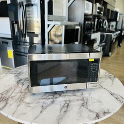 GE 1.6 Cu. Ft. Stainless Steel Countertop Microwave Oven 9TPAQ