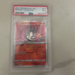 Radiant Charizard CGC 9