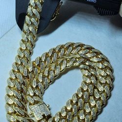 925 Sterling Silver Genuine Moissanite Chains Different Styles And Sizes Available 