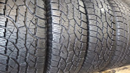 Four very good tires for sale. 235/75/15