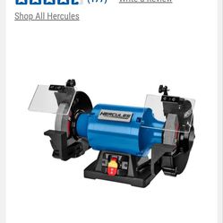New in box bench grinder.