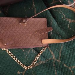 Brown MK Fanny Pack Bag Like New! Worn One Or Twice 