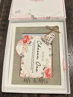 New Chosen One “Mr & Mrs” Wedding Picture Frame