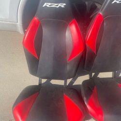 RZR Seats Color Red