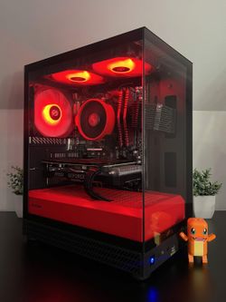 Custom Gaming PC (Red & Black)