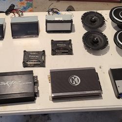 Car Stereo and Amplifiers for Sale & Installation 