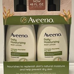 Aveeno Daily Moisturizing Lotion (2x24 oz)