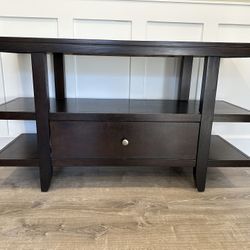 Beautiful espresso, sideboard, solid piece of furniture