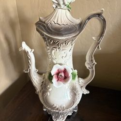 Vintage Italian Porcelain Pitcher 