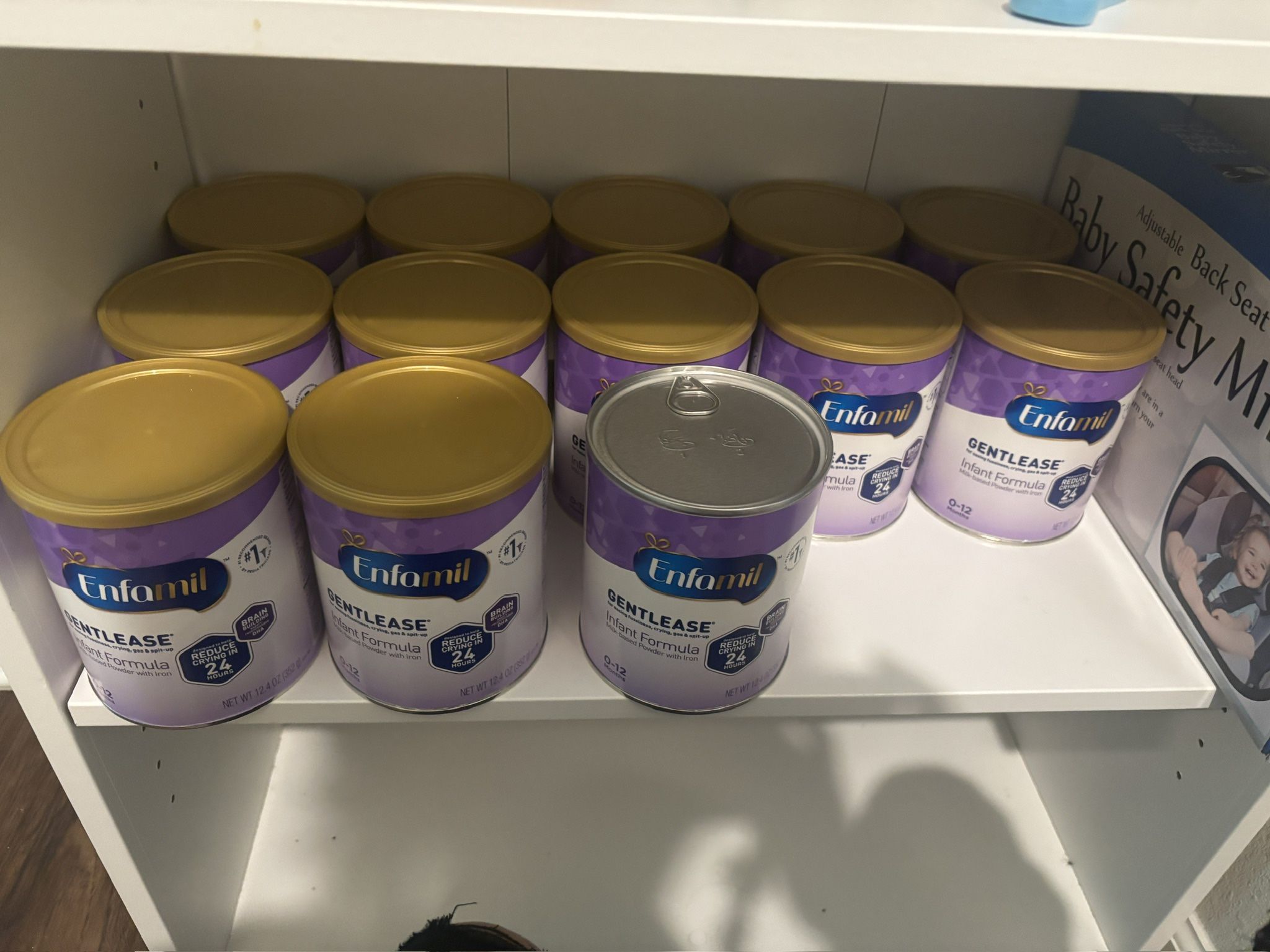 Unopened Enfamil Gentlease Formula