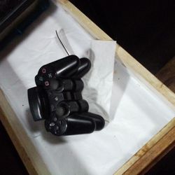 PS3 Controllers X2 with Charging Doc.