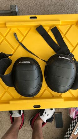 HUSKY Foam Hard Cap Knee Pads (1pair) 1001018929 Black