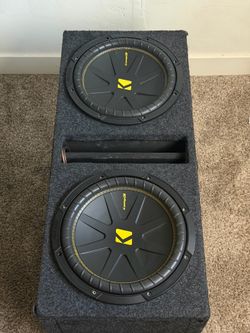 12’ kicker comp subs with ported box