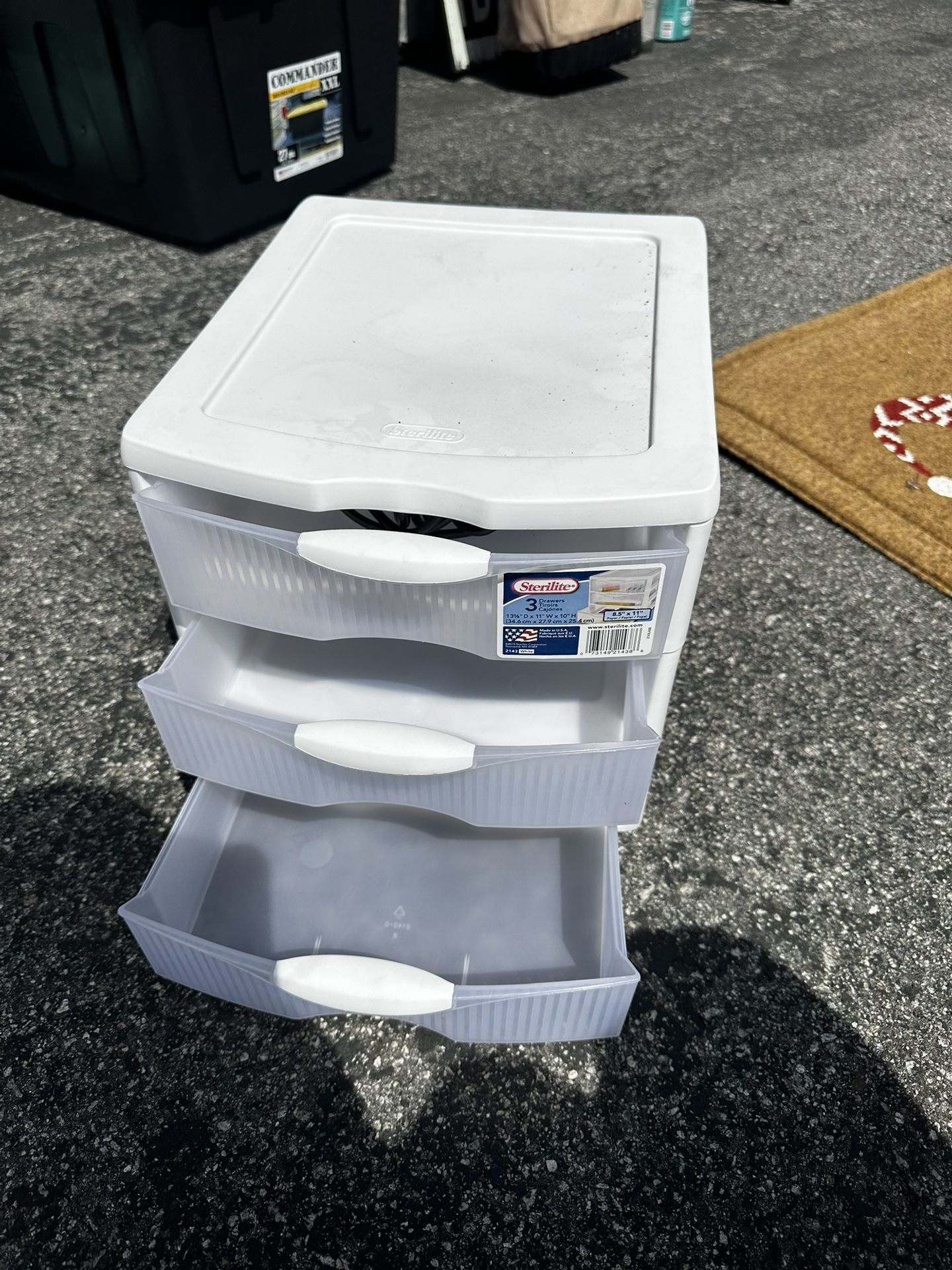 Plastic Drawer Storage