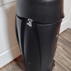 GRAFX Tube Hard Case 41"HX13"D Trade Show Display Case W/ Wheels
