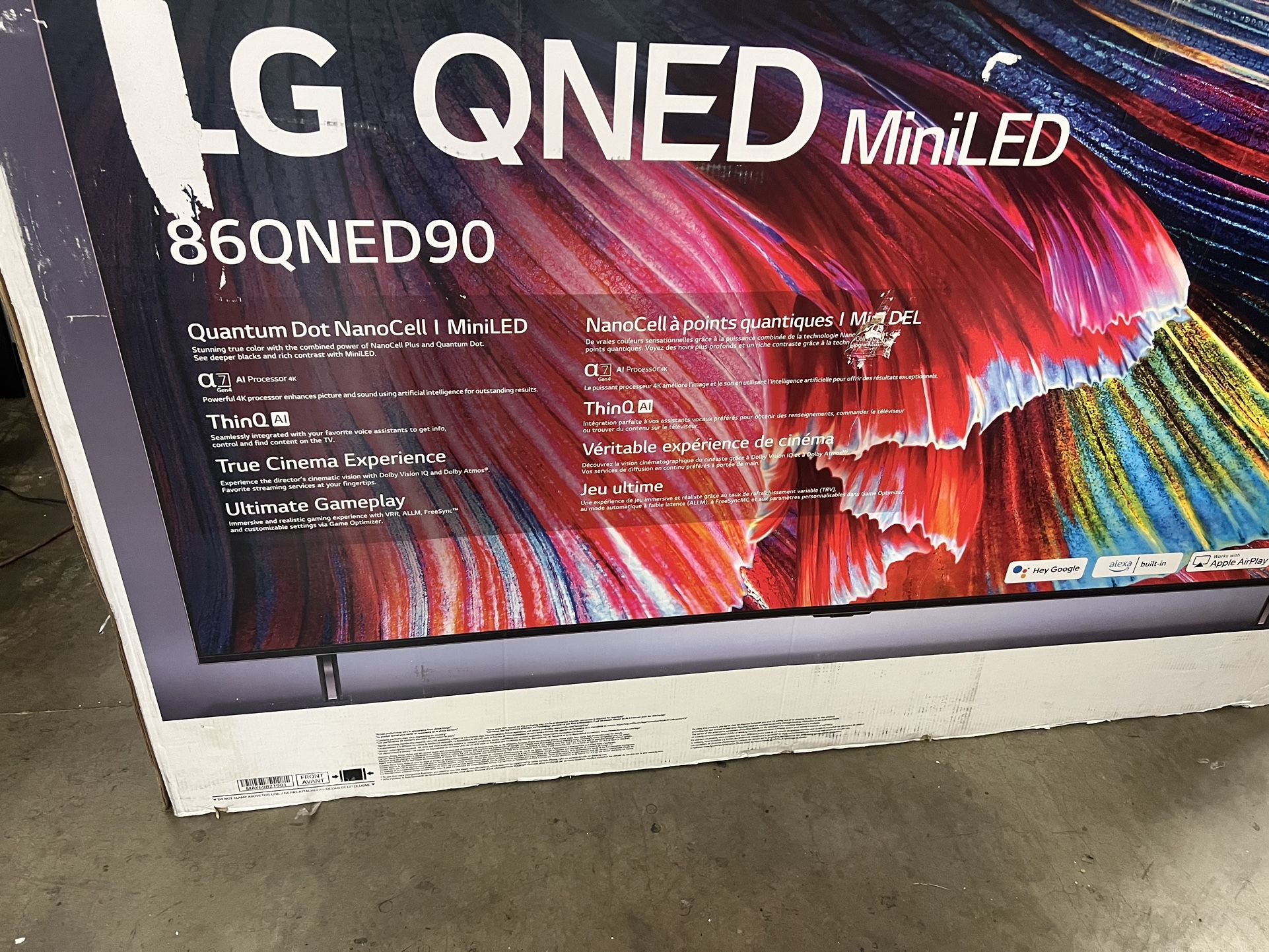 LG 86QNED90UPA Alexa Built in QNED MiniLED 90 Series 86