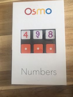 Osmo iPhone base and number tiles