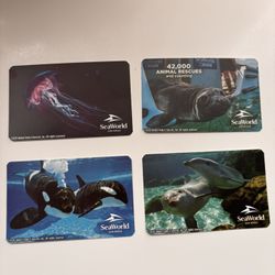 Sea World Tickets (4) $120
