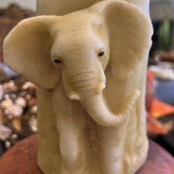 3D Elephant Candle 