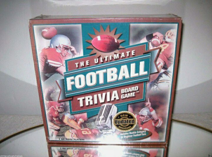 🏈The Ultimate Football Trivia Challenge Game by Outset Media  NEW-Sealed