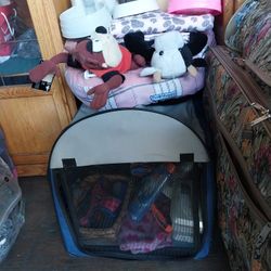 Dog Carrier $5.00 Other Items Sold Separately Dog Collars,Leases, Dog Bed, Doggie  Bath Towel, Brushes  Etc.
