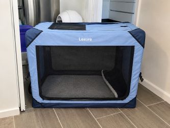 XL collapsible portable dog crate