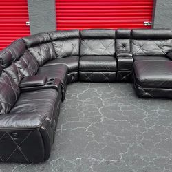 Sofa/Couch Sectional - Recliners - Black - Delivery Available 🚛