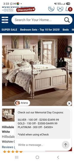 King bed frame