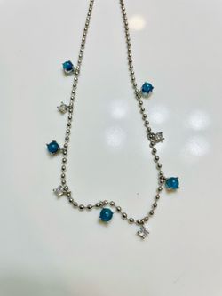 Aquamarine necklace