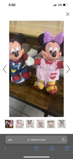Vintage Minnie And Mickey