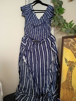 2 piece romper set 3x