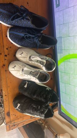 3  pair of shoes for the low