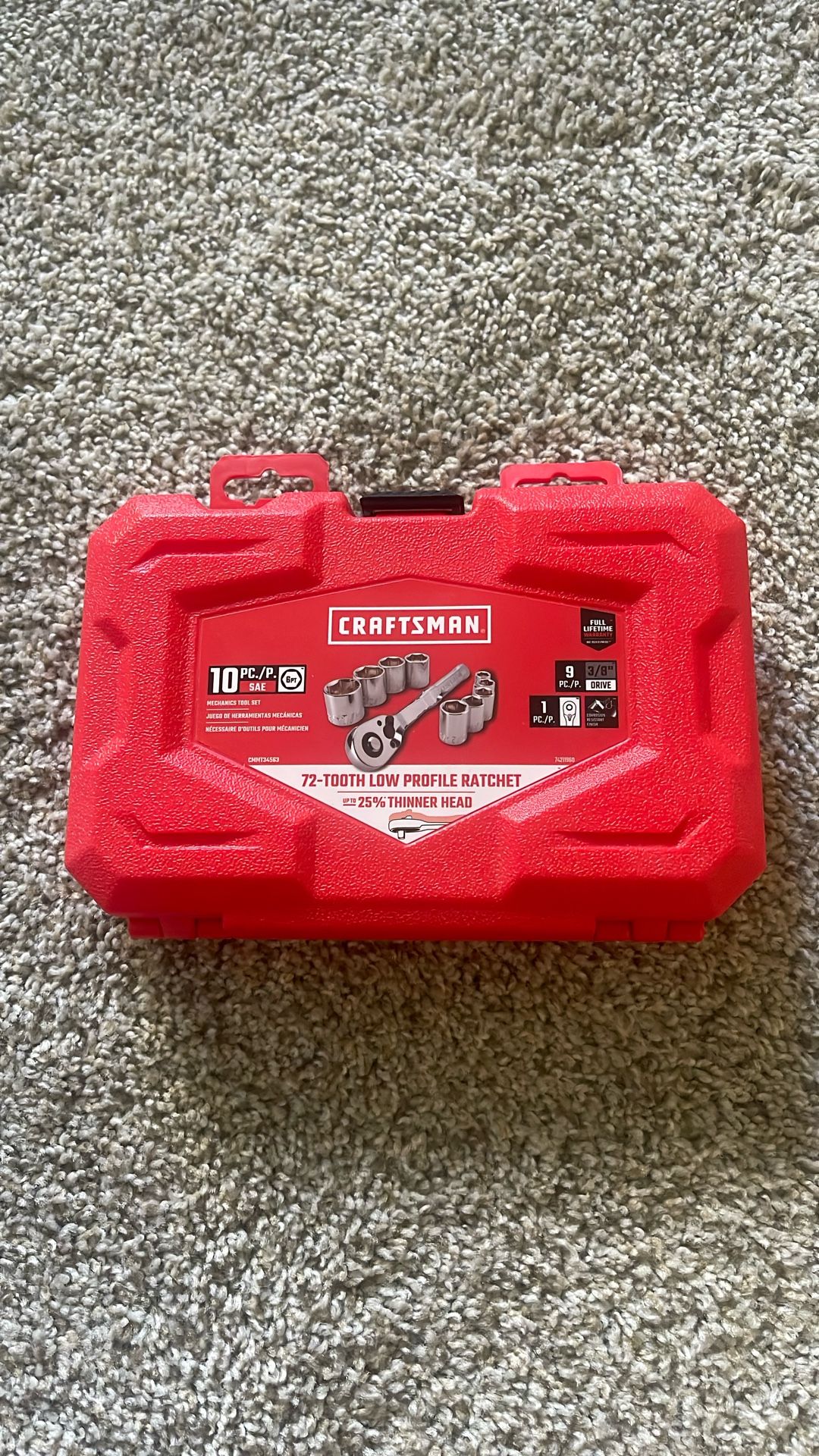 Craftsman Low Profile Ratchet Set