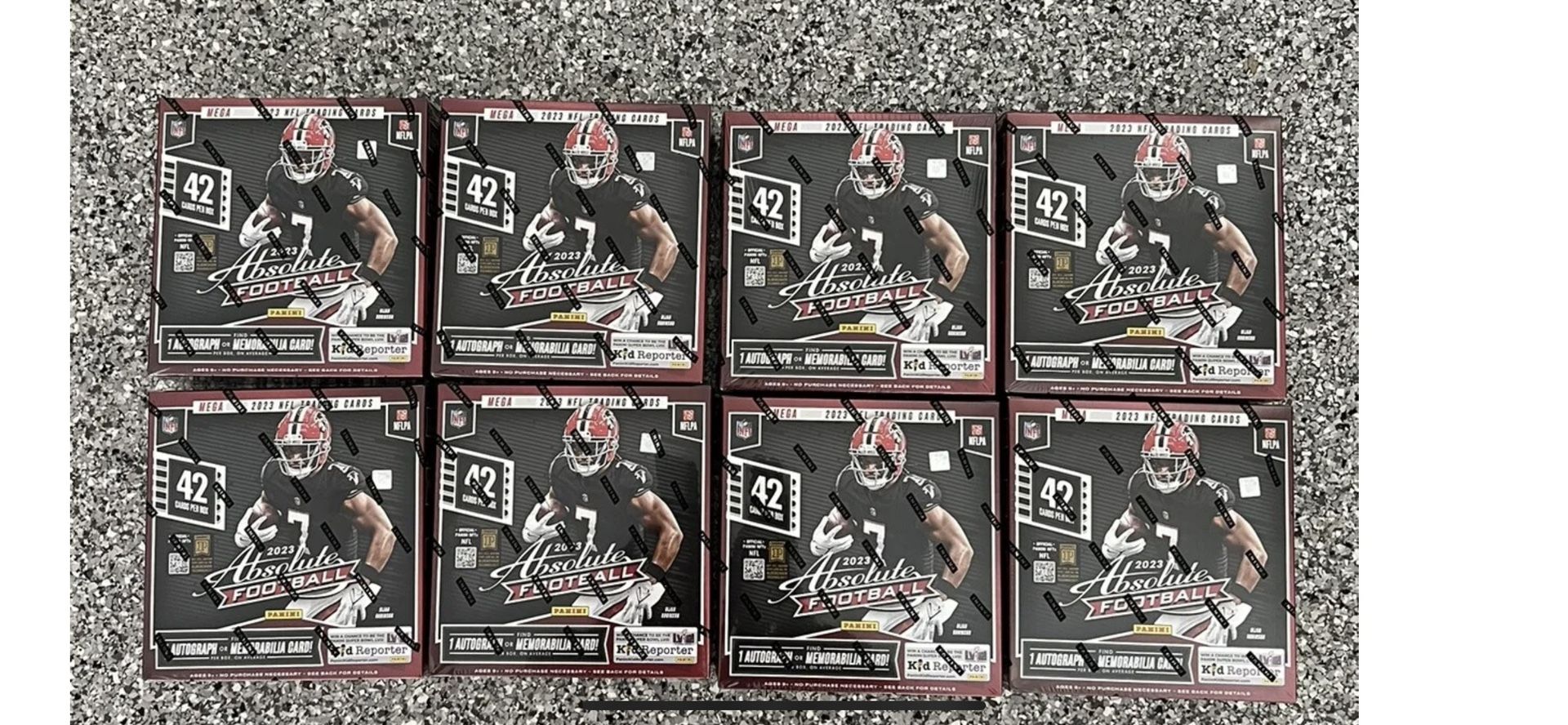 2023 Absolute Football Mega Box - Kabooms Hunting!! Walmart