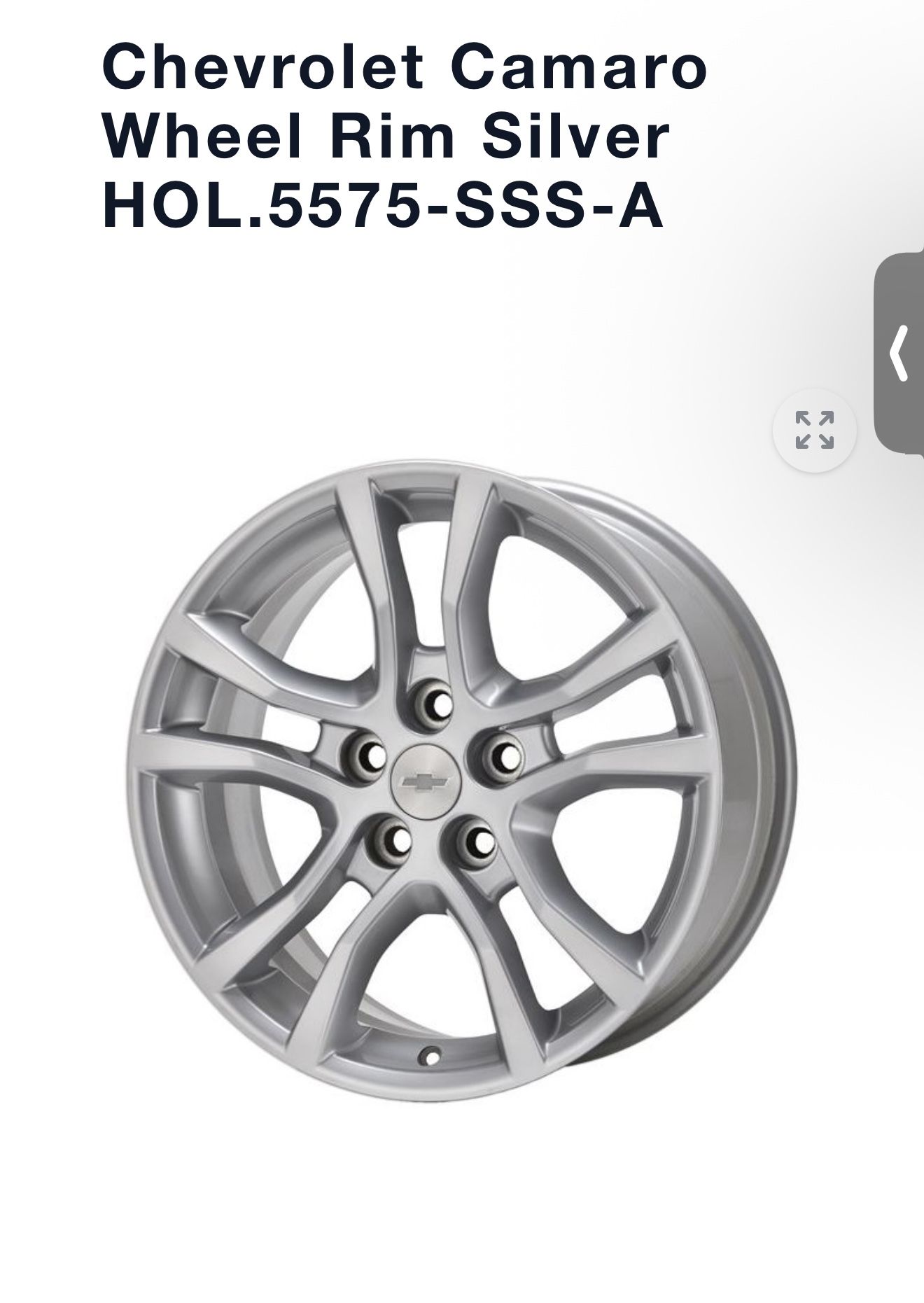 Camaro 2015 Rims 