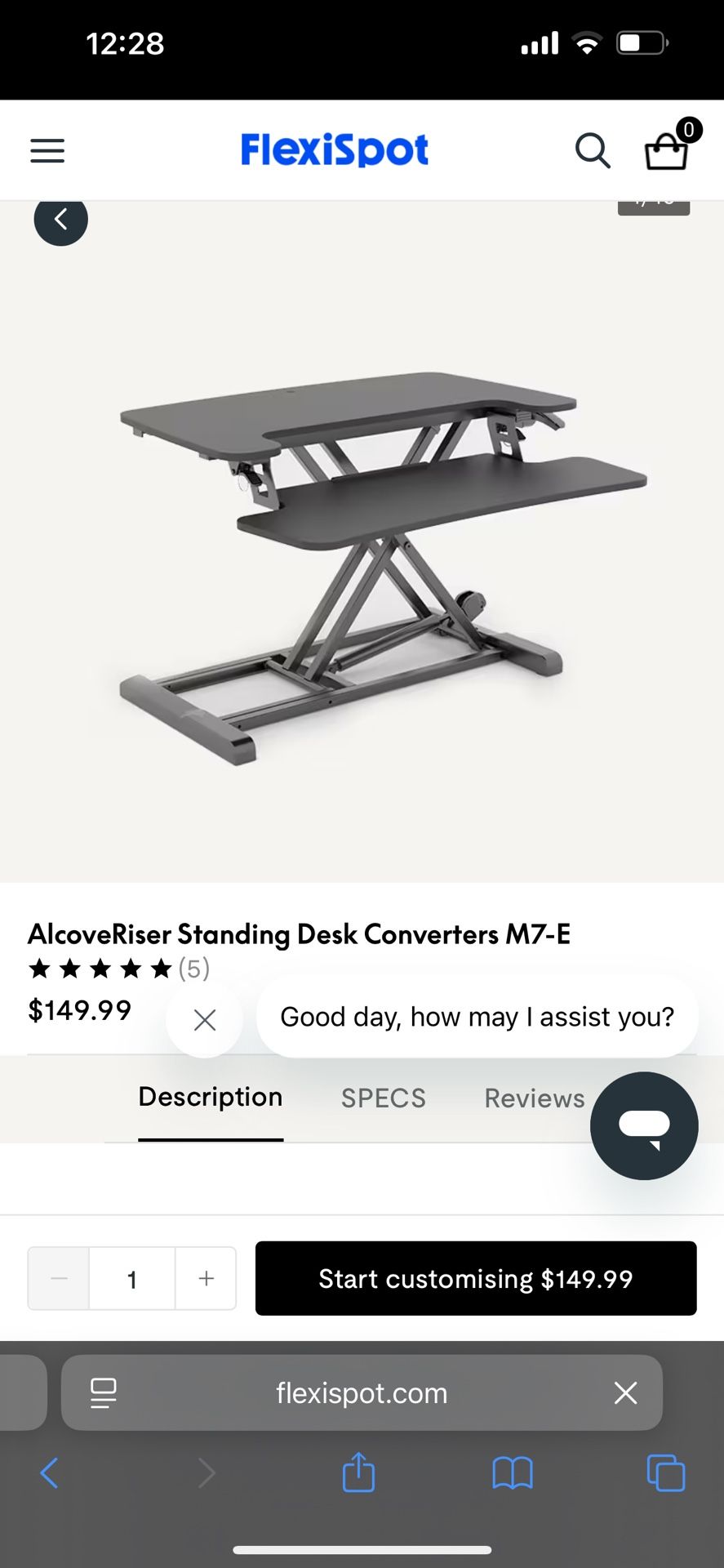 Computer Riser Desk