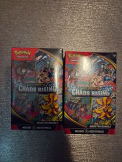 Pokemon Mega Evolution Chaos Rising Booster Bundle