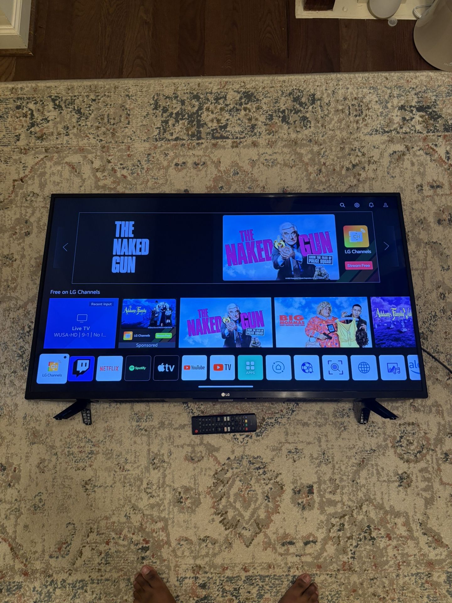 LG 43" TV