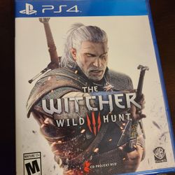 The Witcher 3 PS4 