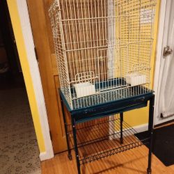 Bird Cage And Stand