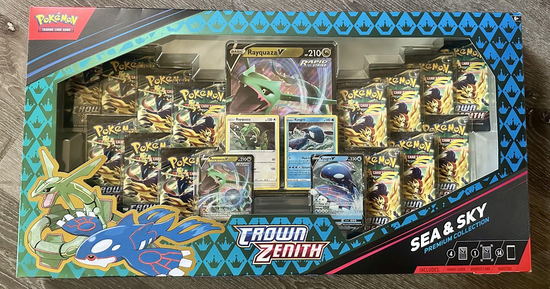 Pokémon TCG Crown Zenith – Sea & Sky Premium Collection – Sealed Box
