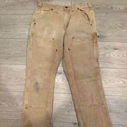 Tan carhartt  vintage pants 