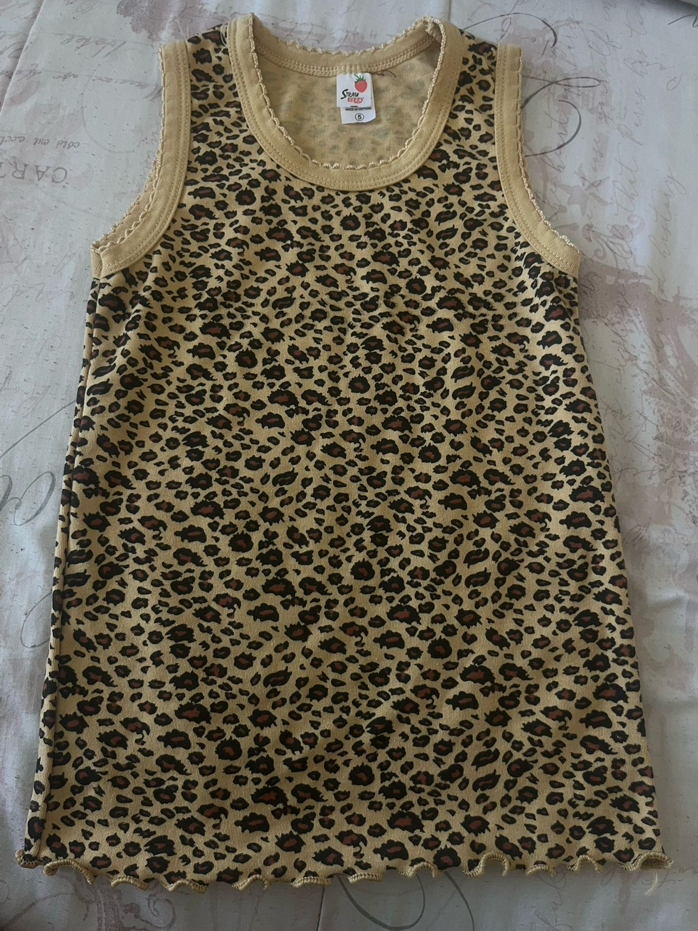 Leopard Print Tank Top